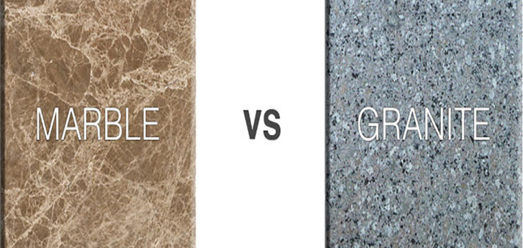 What is the difference between marble and granite?